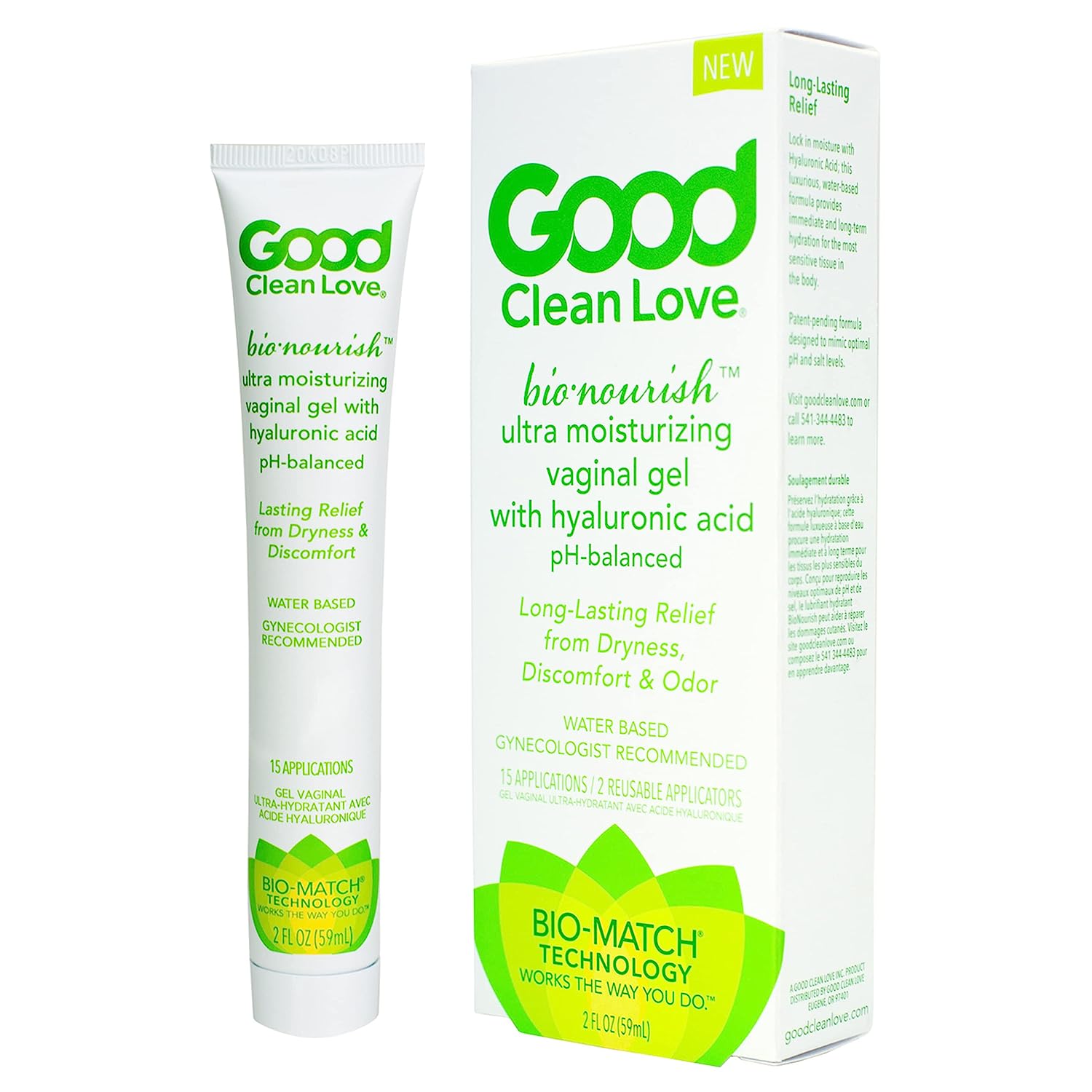 Vaginal Moisturizer with Hyaluronic Acid: Good Clean Love
